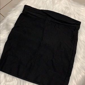 Charlotte Russe size small black fitted‎ skirt
